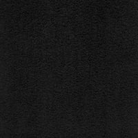 Alaptárs szilárd alkalmi fekete tuftedshag beltéri szőnyeg, 5 '7'