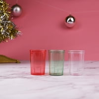 Ünnepi idő mini lövés üveg, több színű, 1,7fl.oz, PS anyag, party, csészék