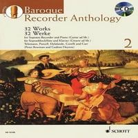 Barokk felvevő Antológia - 2. kötet: szoprán felvevő és zongora Performa CD-vel