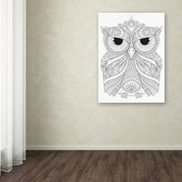 Védjegy Szépművészet Night Owls 4 Canvas Art készítette: Hello Angel