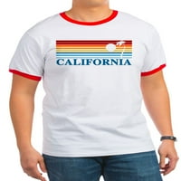 CafePress-California Ringer T- Pamut Gyűrűs Póló
