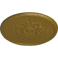 Ekena Millwork 1 2 OD 1 4 P Anthony betakarítás mennyezeti medál, kézzel festett arany