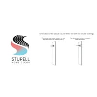 Stupell Industries kortárs rétegelt absztrakt formák grafikus művészet, keret nélküli művészet nyomtatott fali művészet,