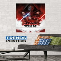 Csillagok Háborúja: Az Utolsó Jedi-Egy Lapos Falplakát, 22.375 34