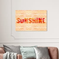 A Wynwood Studio tipográfia és idézi a Wall Art Canvas nyomtatványokat a 'Sunshine' szépség idézetek és mondások -