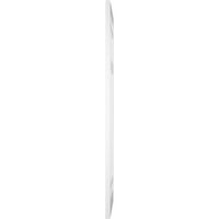 Ekena Millwork 12 W 68 H True Fit PVC San Juan Capistrano misszió stílusú rögzített redőnyök, fehér