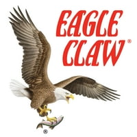 Eagle Claw 181FH-Baitholder Le szem 2 szelet Offset horog, Bronz, Méret 1 0, csomag