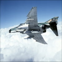 24 x36 Galéria poszter, F - 4G Phantom II vad menyét 563. tac. 35. vadászszárny 1980
