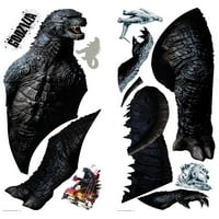 Godzilla Peel és bot óriási fali matricák