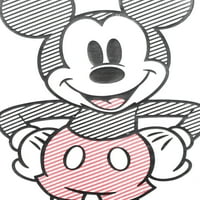 Disney Mickey Mouse Juniors Hosszú Ujjú Kötött Felső