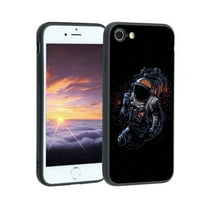 Kompatibilis az iPhone telefon tok, űrhajós-space-Case szilikon védő Tini Lány Fiú esetében iPhone 7