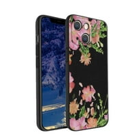 Kompatibilis az iPhone telefon tokkal, Virágok-tok szilikon védő Tini Lány Fiú tok iPhone 13-hoz