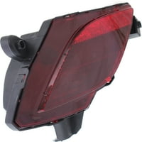 Lökhárító reflektor kompatibilis a 2013- Mazda CX-hátsó, bal oldali illesztőprogrammal