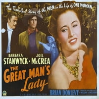 A nagy ember Hölgy Brian Donlevy Joel Mccrea Barbara Stanwyck film poszter Masterprint