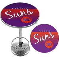 Phoenix Suns keményfa klasszikusok NBA króm Pub asztal