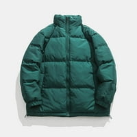 Ketyyh-chn Parka dzsekik kabát férfi divat kabát kabát vastag-Parka felöltő hosszú téli felsőruházat Zöld, M
