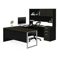 Bestar Pro-Concept Plus U alakú íróasztal akasztóval és opcionális Billentyűzetpolccal